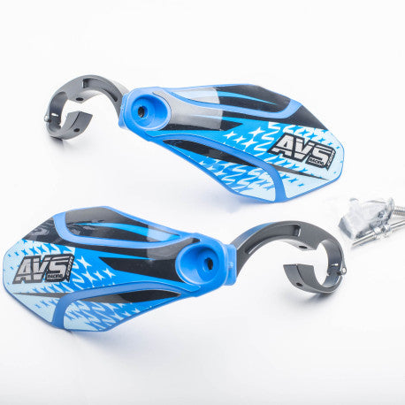 Handbeschermer AVS KIT DECO Alu Been Donkerblauw/Zwart