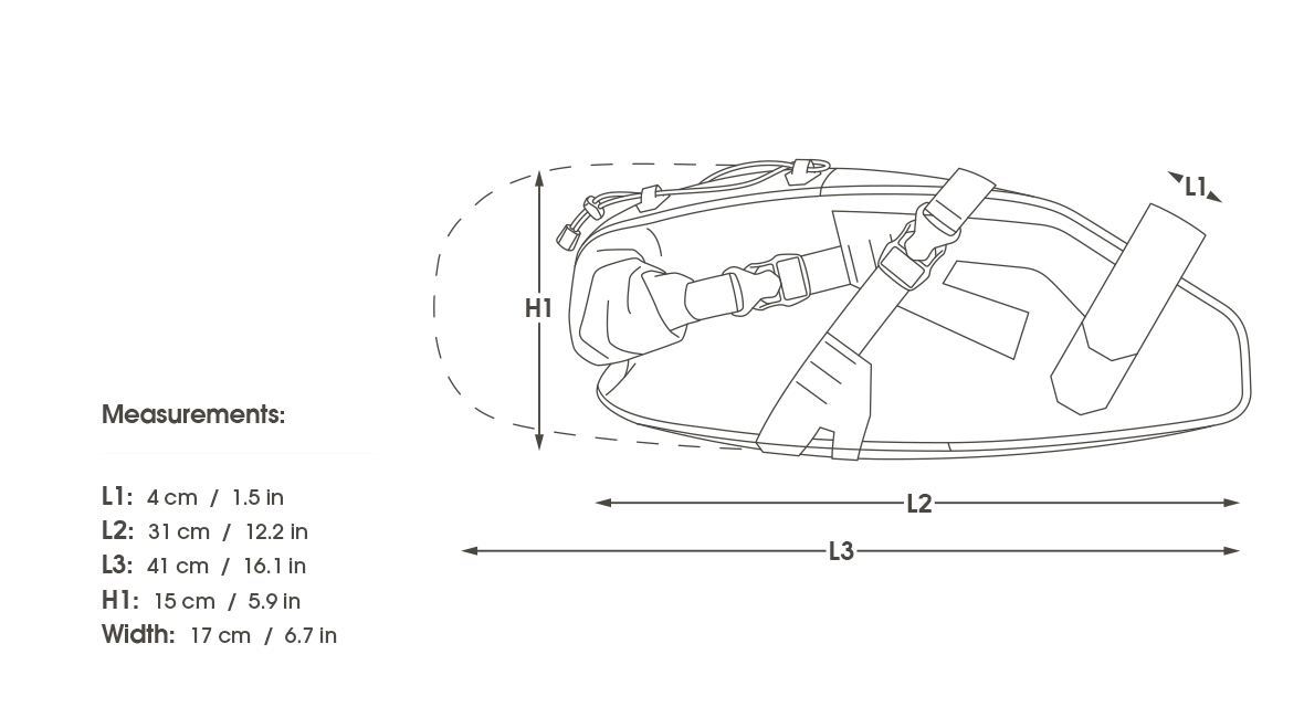 Sacoche de Selle APIDURA EXPEDITION SADDLE PACK 9 L Noir