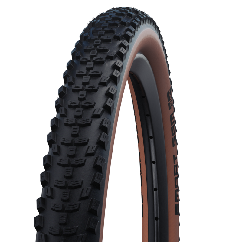 SCHWALBE SMART SAM 29x2.60 ADDIX PERFORMANCE RACEGUARD Binnenband Type Zacht Zwart/Bruin