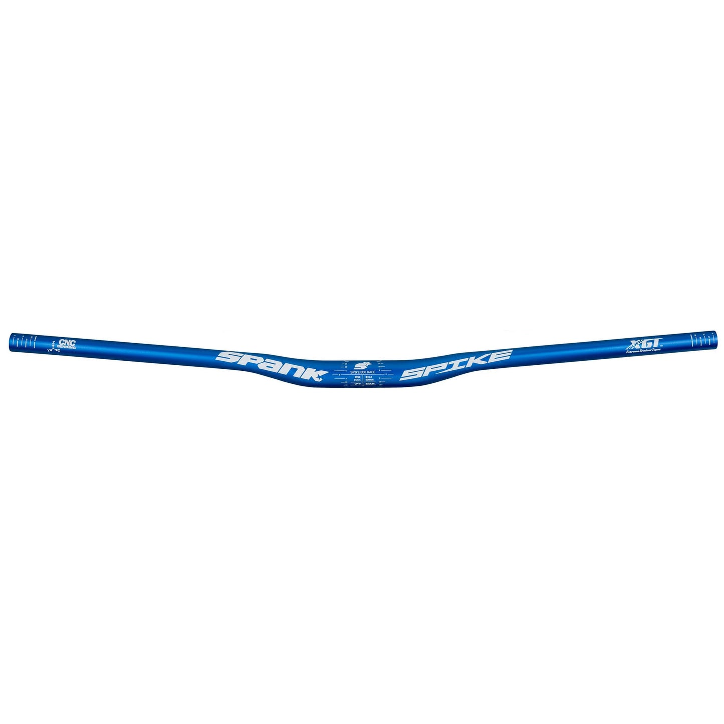 Cintre SPANK SPIKE 800 RACE Rise 15mm 800mm Bleu