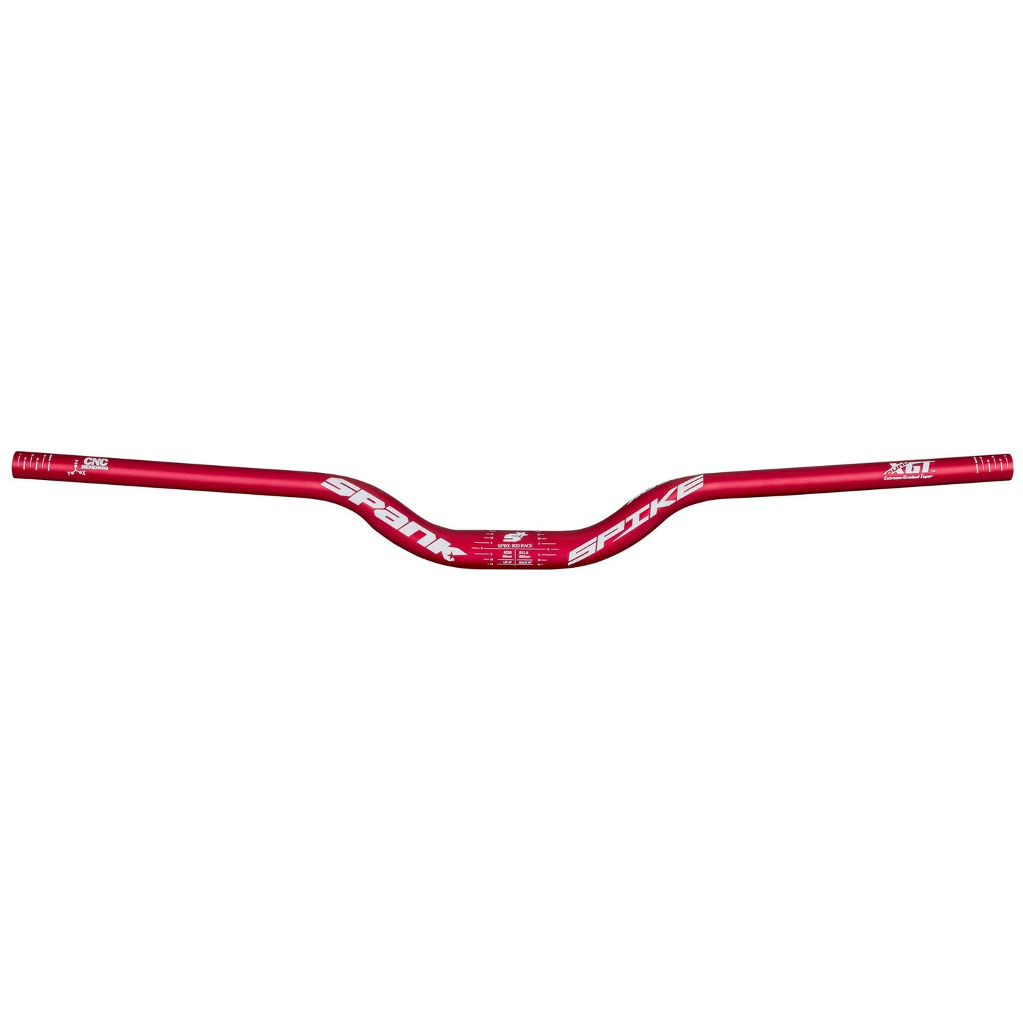 Cintre SPANK SPIKE 800 RACE Rise 50mm 800mm Rouge