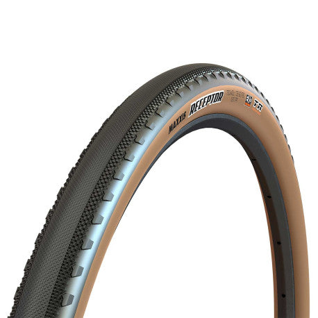 MAXXIS RECEPTOR 700x40c 120TPI Tubeless voorbereid Beige band