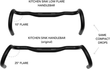 Gravel Stuur REDSHIFT Kitchen Sink 10° Flare Rise 20mm