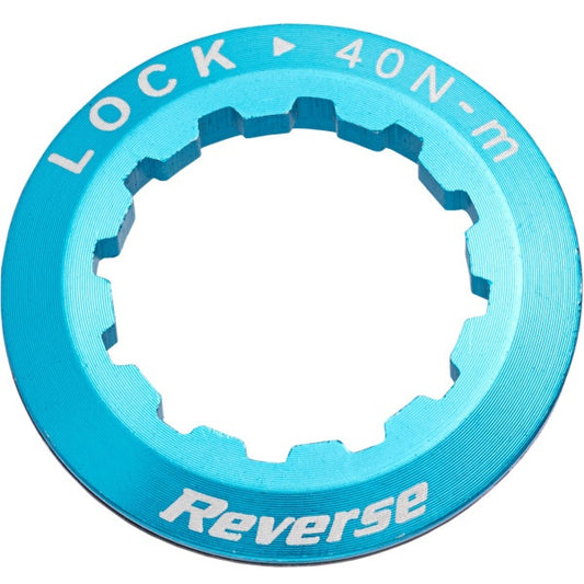 Ecrou de Cassettte 8/11V REVERSE COMPONENTS Bleu Clair