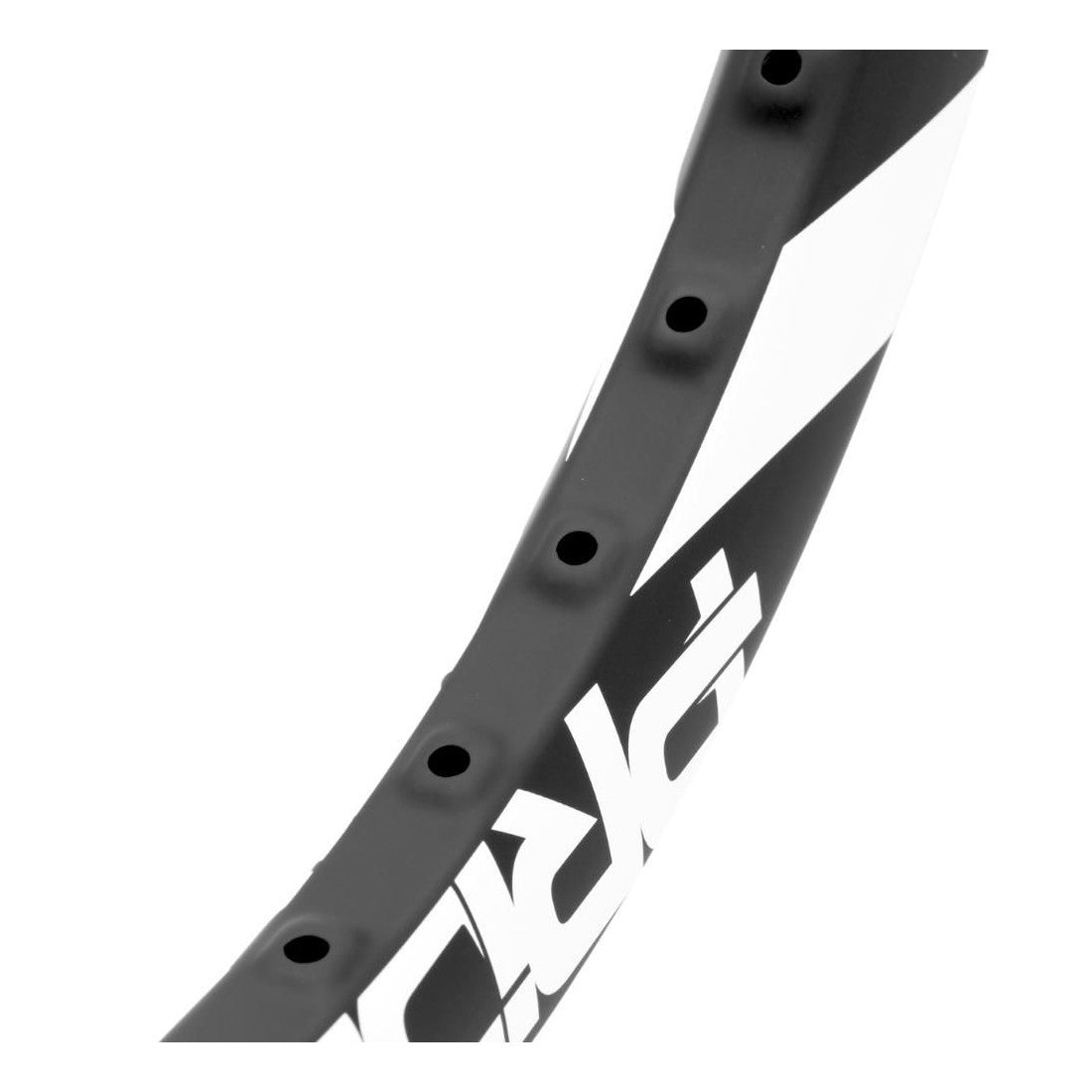 Wielpaar PRIDE 20" (406mm) Carbon Wave Matt White Disc Control V2 Assen 20/15mm Zwart/Wit
