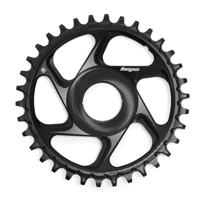 Mono Kettingblad HOPE R22 9/10/11/12V Direct Mount E-Bike SHIMANO Zwart