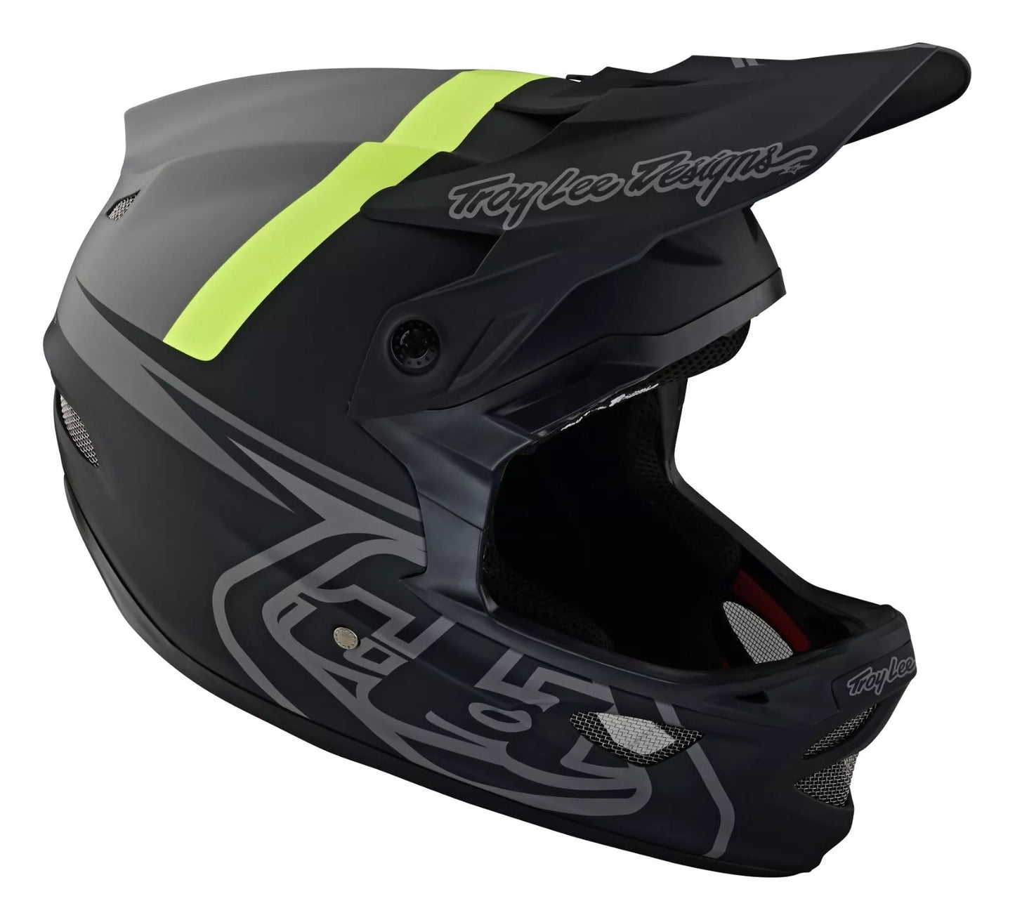 Casque VTT TROY LEE DESIGNS D3 FIBERLITE Gris