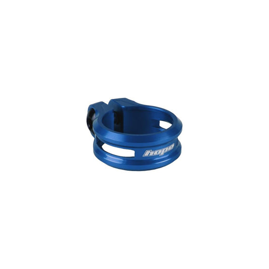 Collier de Selle HOPE Serrage Ecrou Bleu