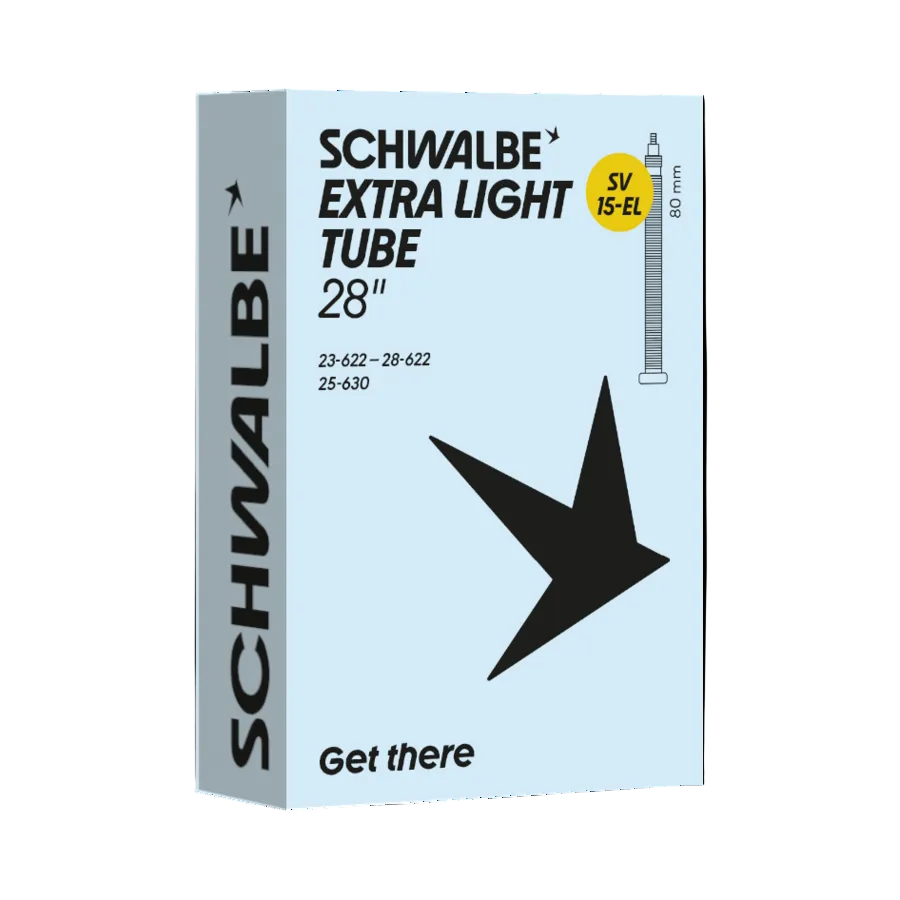 Binnenband SCHWALBE Extra Light SV15 EL 700x18/28c Presta