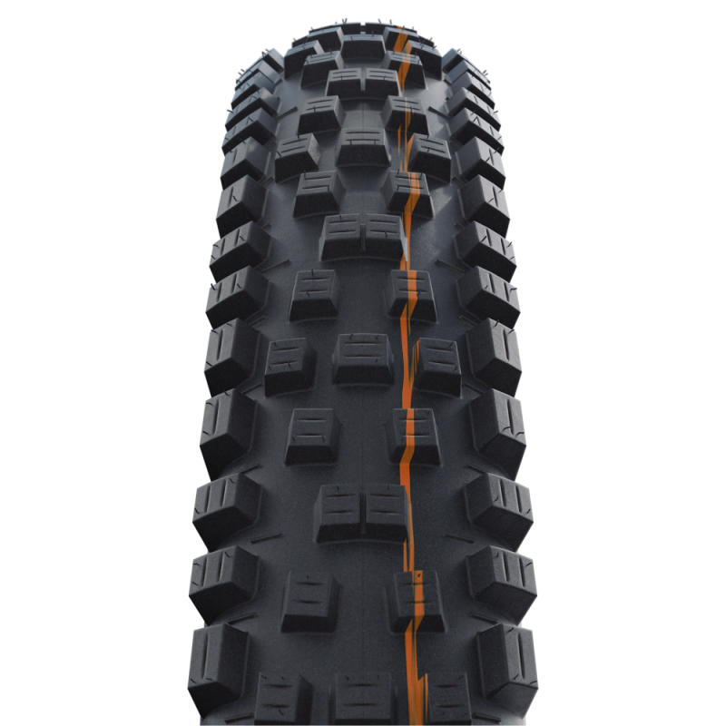SCHWALBE NOBBY NIC 29x2.60 ADDIX SOFT SUPERTRAIL Tubeless Ready Zacht Zwarte band