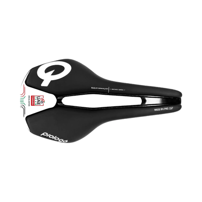 Zadel PROLOGO NAGO R4 PAS 137mm Rails Nack Zwart/Wit UAE