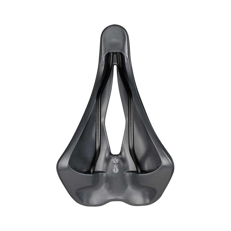 Zadel SELLE ITALIA S 5 LADY SUPERFLOW L voor dames, Fec-rails, zwart