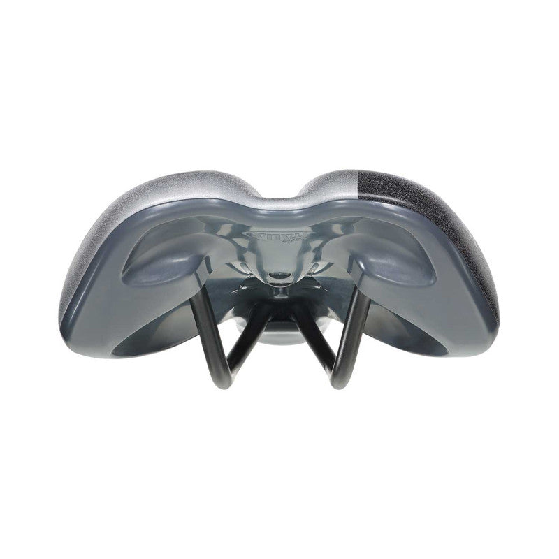 Zadel SELLE ITALIA S 5 LADY SUPERFLOW L voor dames, Fec-rails, zwart