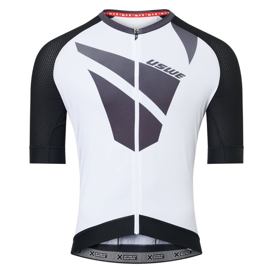 USWE SKARP GRAVEL Jersey Korte Mouw Wit