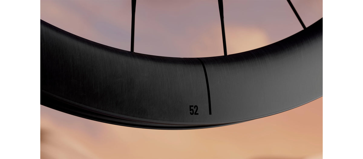 Paar Wielen MICHE DEVA RD 62 Tubeless Ready (Center Lock) Zwart