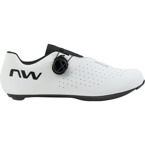 NORTHWAVE SONIC PLUS WIDE racefietsschoenen wit/zwart