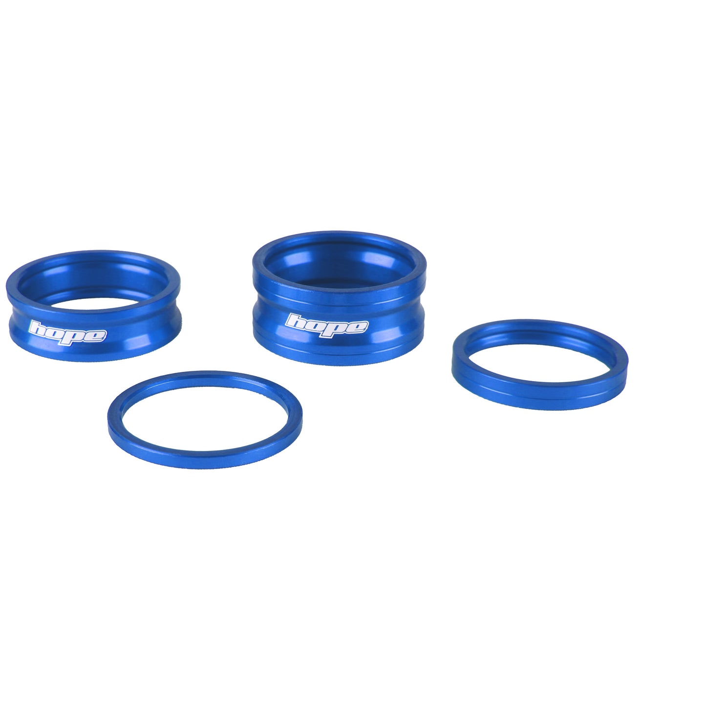 HOPE SPACE DOCTOR 1"1/8 Blue Headset Spacers Kit