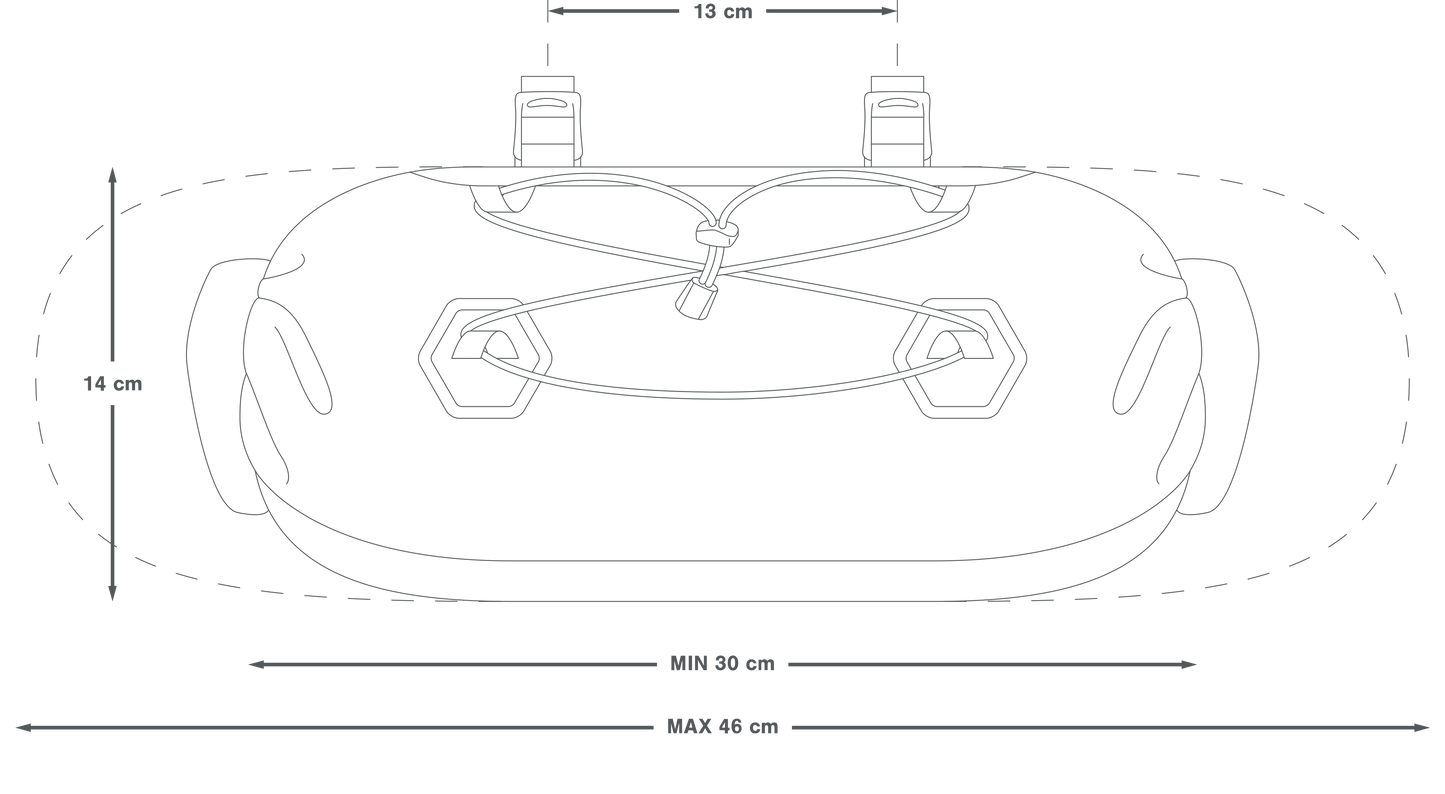 Stuurtas APIDURA EXPEDITION HANDLEBAR PACK 9 L Zwart