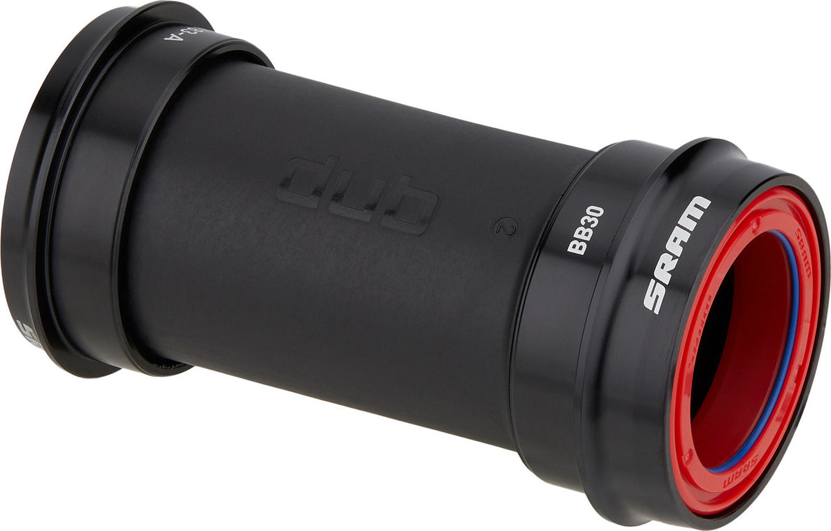 Boîtier de Pédalier SRAM DUB BB30 73-A Road Wide Cannondale Céramique — vue produit sur fond blanc