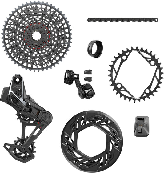 SRAM X0 EAGLE E-MTB 104BCD AXS T-TYPE-groep 36 tanden 10/52 USB-C
