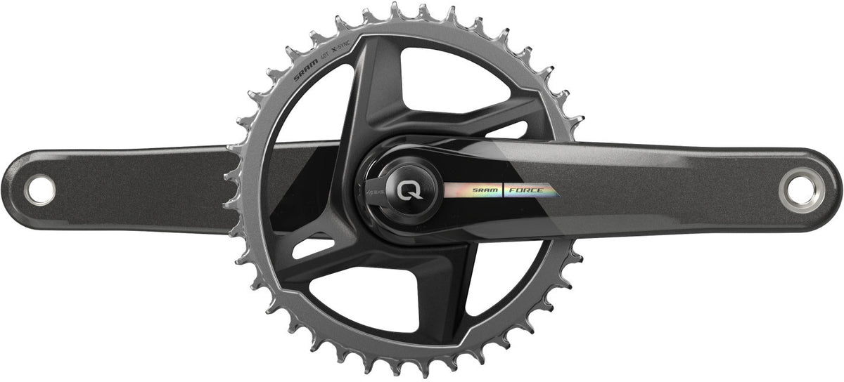 SRAM QUARQ FORCE AXS MY24 enkel 12-speed crankstel met vermogensmeter