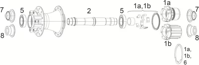 Moyeu Arrière SRAM 900 12x148mm Boost