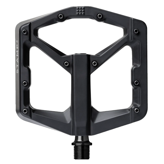 Pédales Plates CRANKBROTHERS STAMP 2 Large Noir