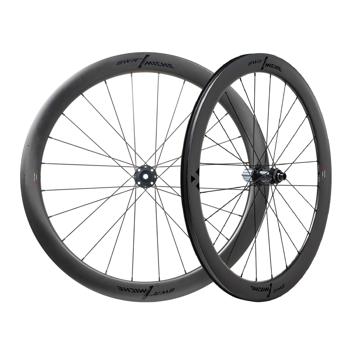 Paar MICHE SWR EVO 50 DISC Tubeless Ready wielen (Center Lock)