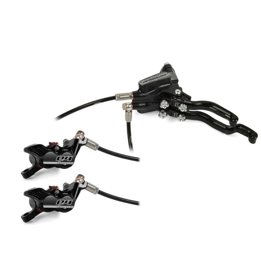 HOPE TECH 3 E4 DUO Dubbele Linker Rem Zwart