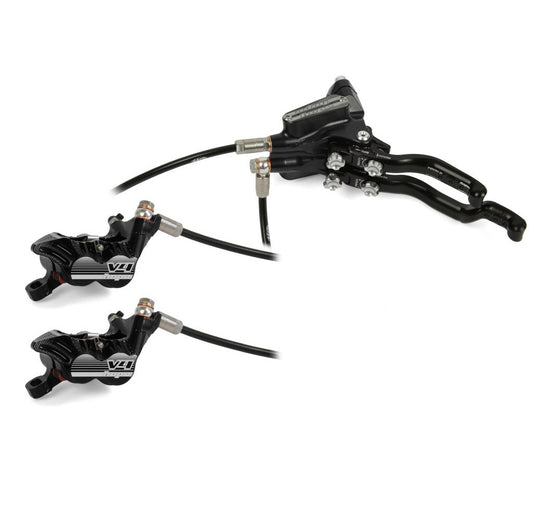 HOPE TECH 3 V4 DUO Dubbele Linker Rem Zwart