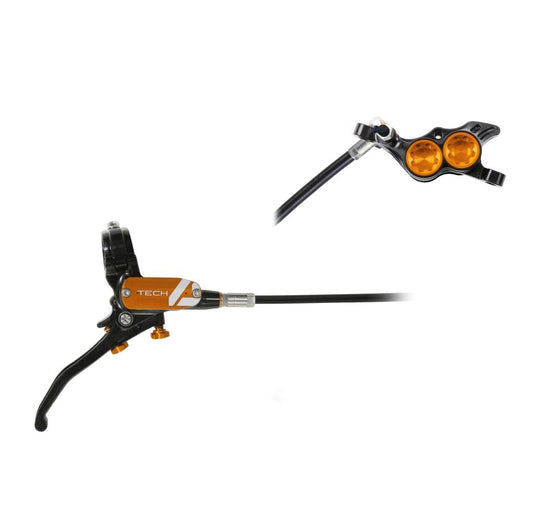 HOPE TECH 4 E4 Achterrem Oranje