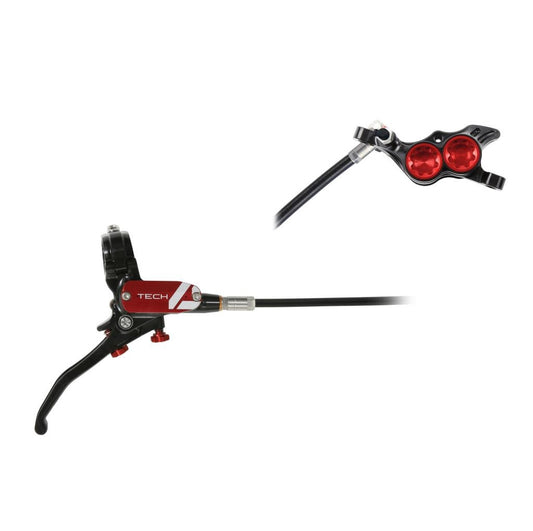 HOPE TECH 4 E4 achterrem Rood