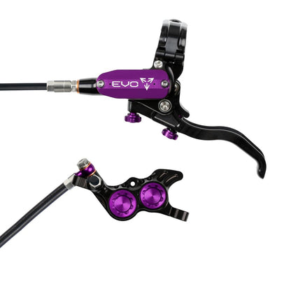 Voorrem HOPE TECH 4 EVO GR4 Zwart/Paars