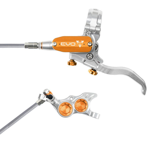 Frein Avant HOPE TECH 4 EVO TR4 Aviation Argent/Orange