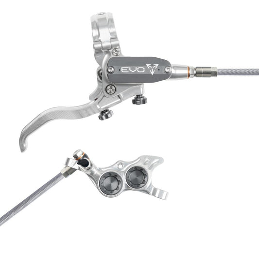 Frein Arrière HOPE TECH 4 EVO TR4 Aviation Argent/Fumé