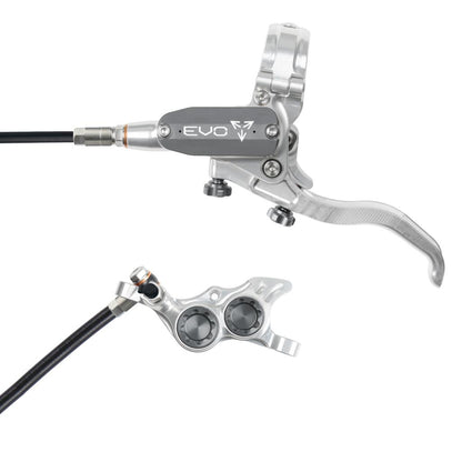 Voorrem HOPE TECH 4 EVO TR4 Zilver/Gerookt