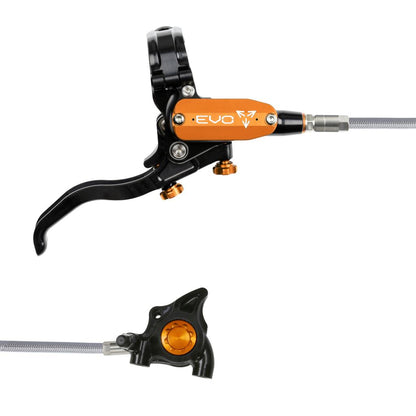 Frein Arrière HOPE TECH 4 EVO X2 FM Aviation Noir/Orange