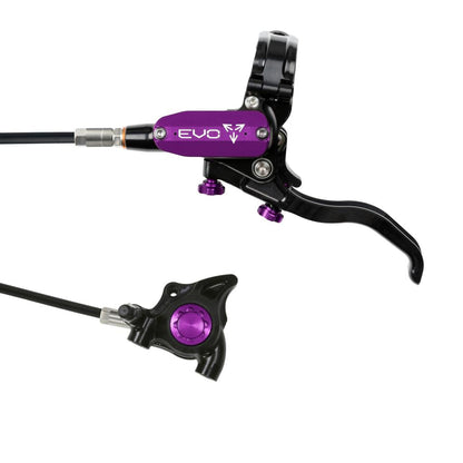 Voorrem HOPE TECH 4 EVO X2 FM Zwart/Paars