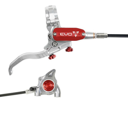 Achterrem HOPE TECH 4 EVO X2 FM Zilver/Rood