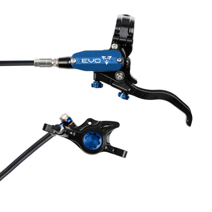 Voorrem HOPE TECH 4 EVO X2 PM Zwart/Blauw