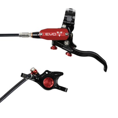 Voorrem HOPE TECH 4 EVO X2 PM Zwart/Rood