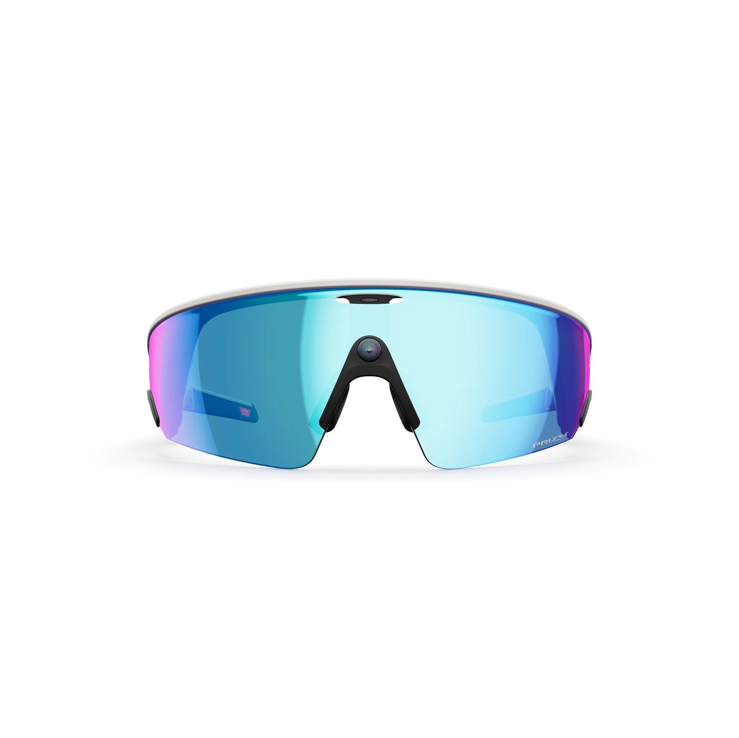 Lunettes OAKLEY VANGUARD META Noir/Blanc Verre Prizm Sapphire
