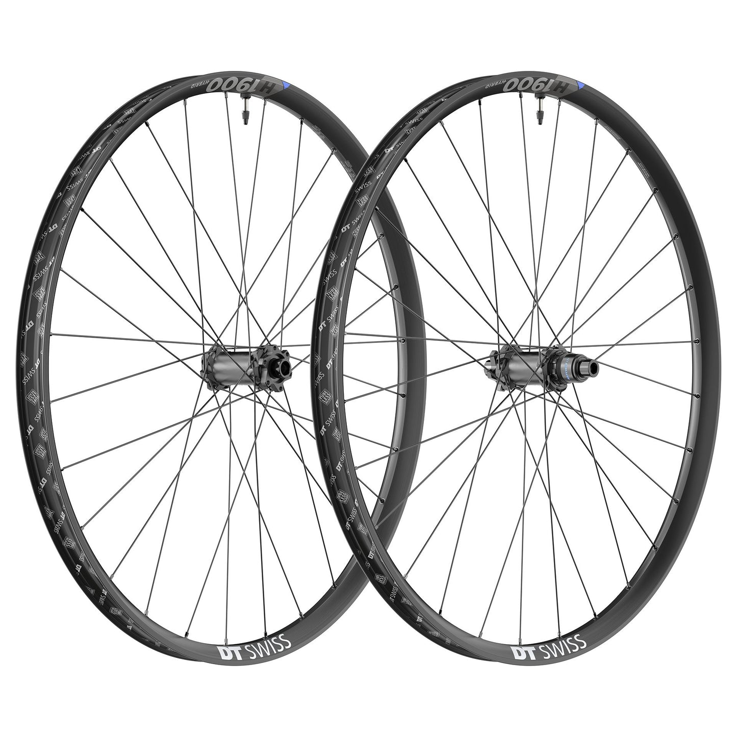 Paar DT SWISS H 1900 SPLINE 30 mm 29" 15x110/12x148 mm Boost Wielen