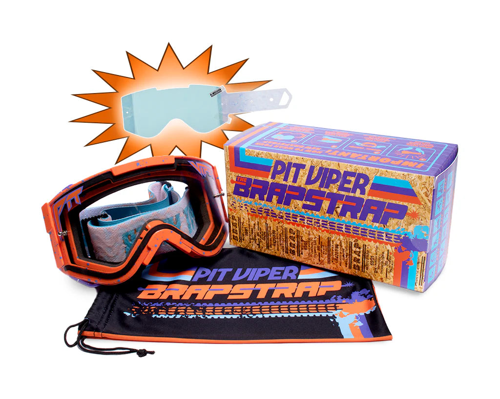 PIT VIPER DE TERREMOTO Masker Oranje