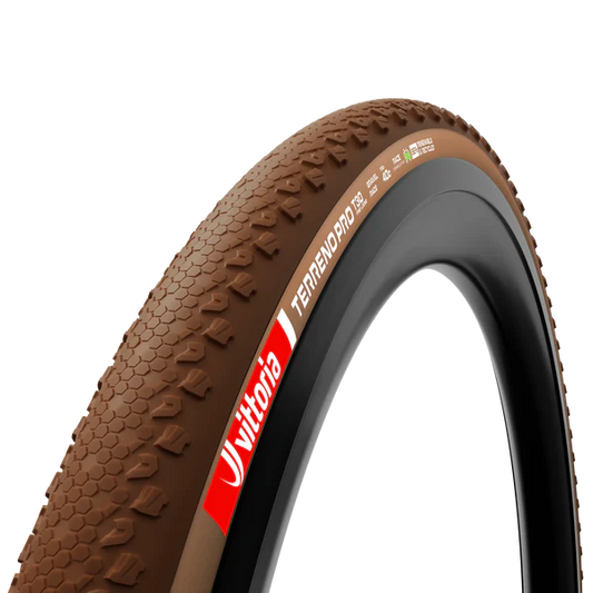 VITTORIA Terreno Pro T30 Fine Loose 700x45c Gravel Race Natural Tubeless voorbereid Zacht Beige Q2 2025 band