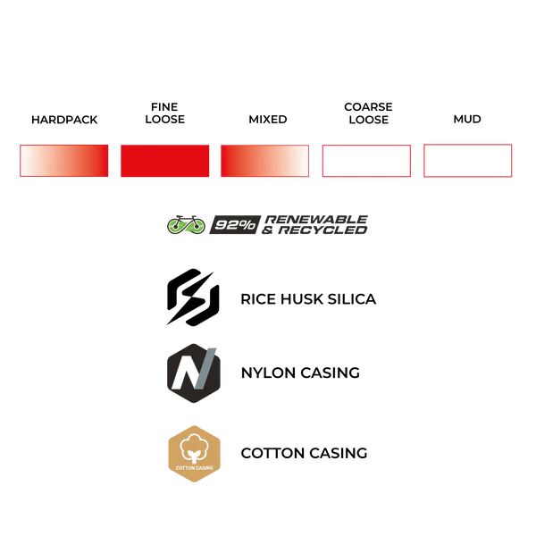 Pneu VITTORIA TERRENO PRO T30 Fine Loose Gravel Race 700x35c Tubeless Ready Souple Marron