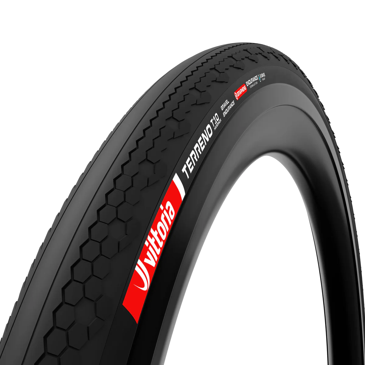 Pneu VITTORIA TERRENO T10 HARDPACK 700x45c Gravel Endurance Tubeless Ready Souple Noir