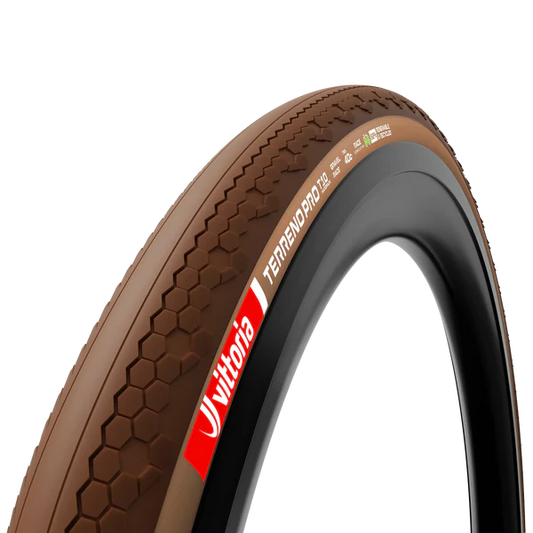 VITTORIA Terreno Pro T10 Hardpack 700x40c Gravel Race Natuurlijk Tubeless Gereed Zacht Beige Q2 2025 band