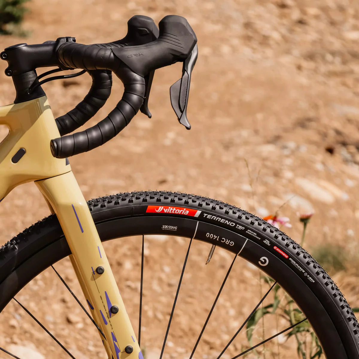 Pneu VITTORIA TERRENO T60 MIXED 700x45c Gravel Endurance Tubeless Ready Souple Noir