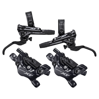 Remmenset SHIMANO XT M8120 4 Zuigers J-KIT Geventileerde Remblokken